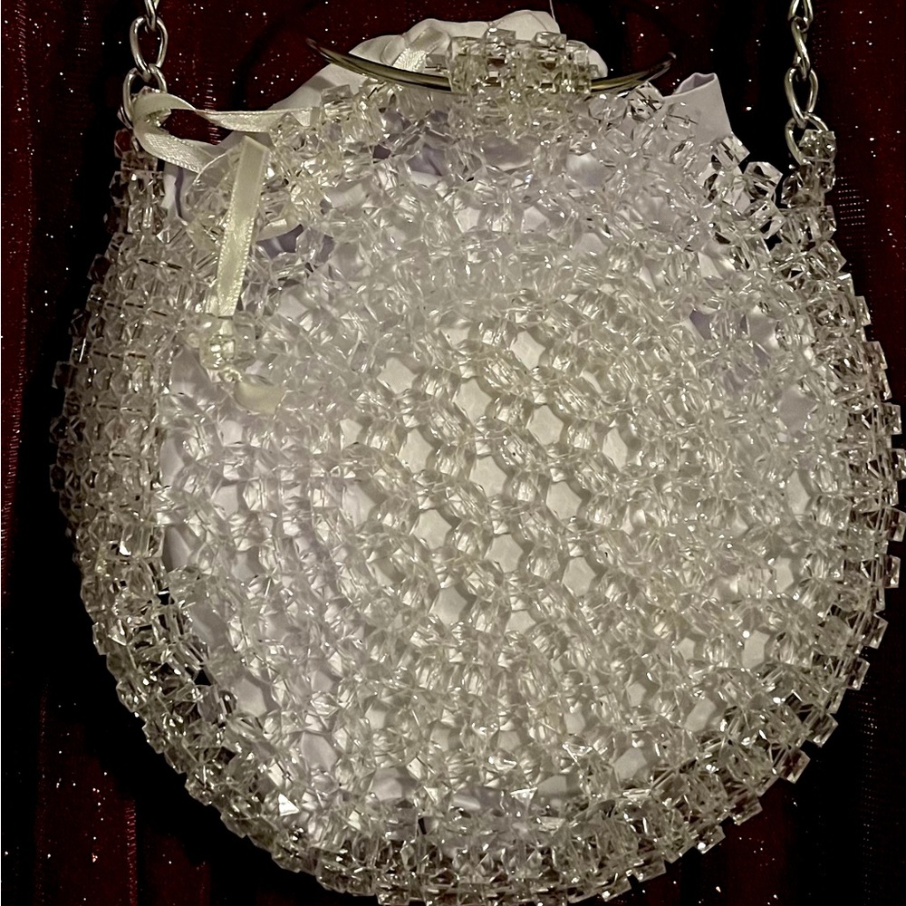Stunning Handmade clutch made of beads